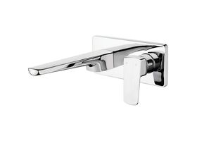 Voda Tide Wall Basin Mixer Chrome (4 Star)