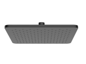 Hero - Mizu Bloc Overhead Shower 250mm Matte Black (3 Star)