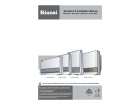 User Manual - Rinnai RHFE Energysaver