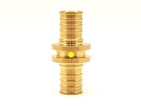 Rehau Brass No.1 Straight Coupling