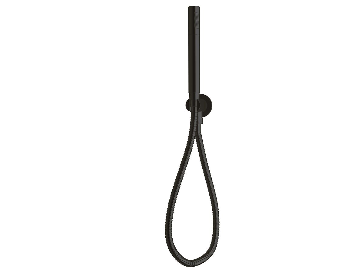 Scala Handshower On Wall Bracket LUX PVD Matte Opium Black (3 Star)