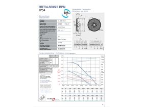 Specification Sheet - SolerPalau Fan 560mm 3Ph HRT/4-560/25BPN