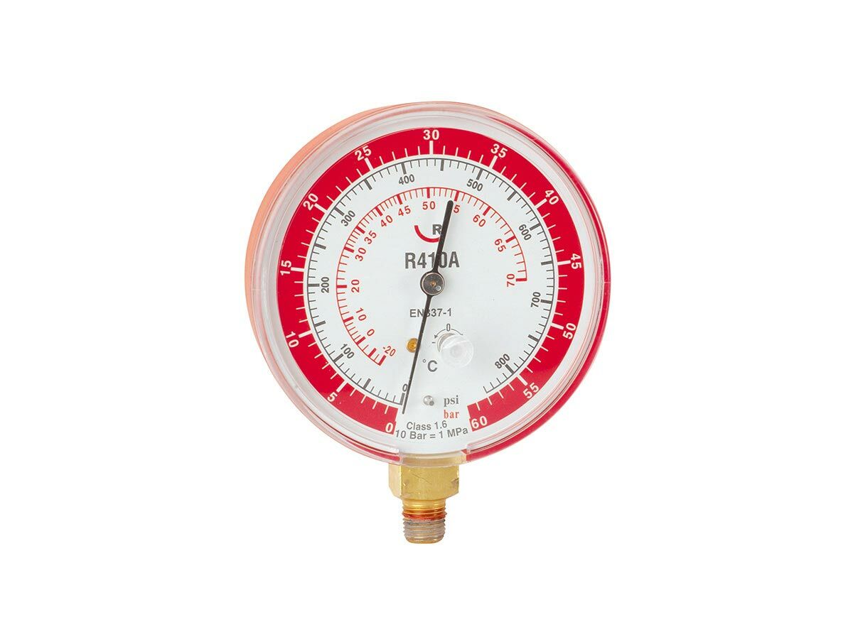 Rothenberger High Pressure Gauge 80mm R410a