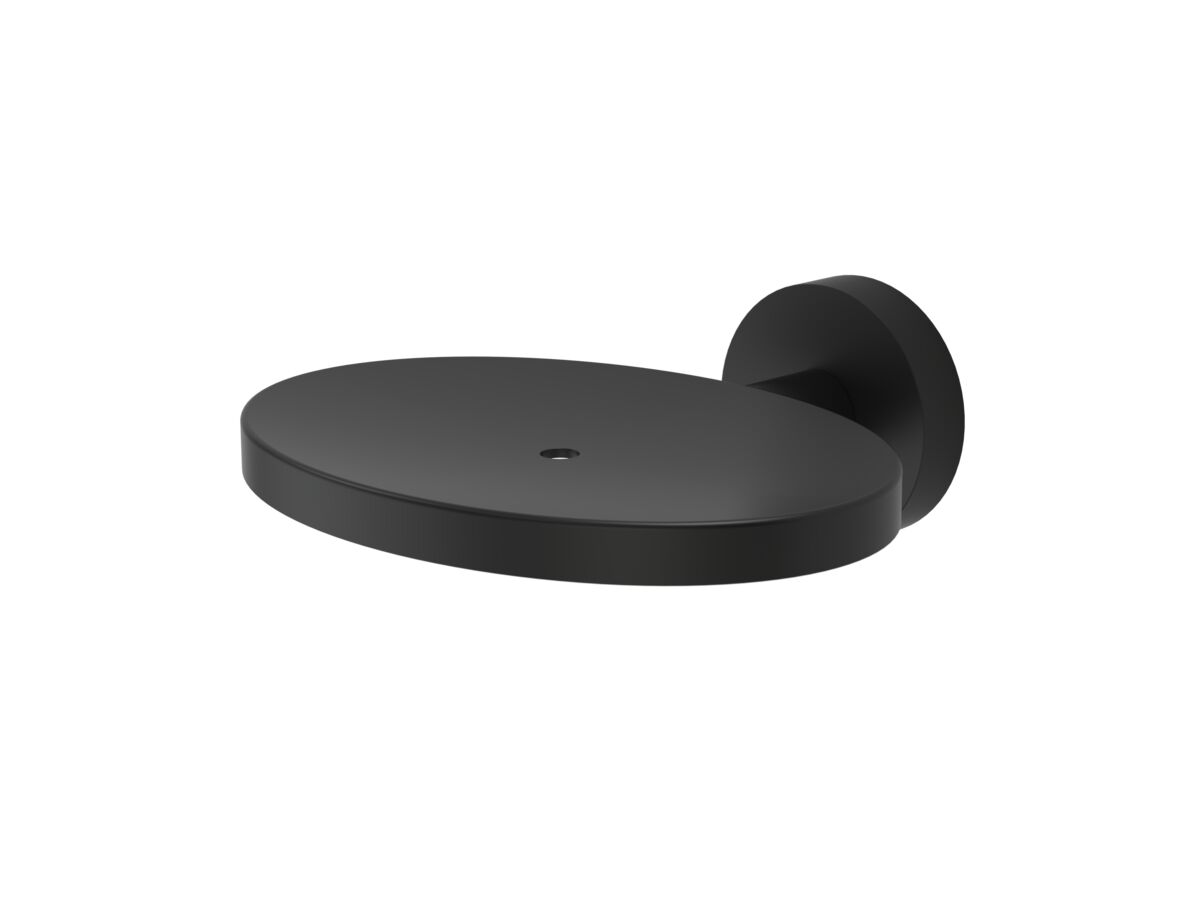 Caroma Cosmo Soap Dish (Metal) Black