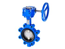 Dimax Butterfly Valve Lugged Table E Geared 100mm