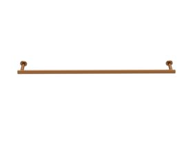 Supporting Image - Mizu Drift Single Towel Rail 900mm Brushed Bronze - Front