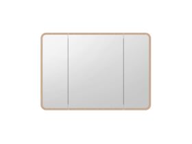 Hero - Kado Lux Framed 3 Door Mirror Shaving Cabinet 1200mm x 840mm
