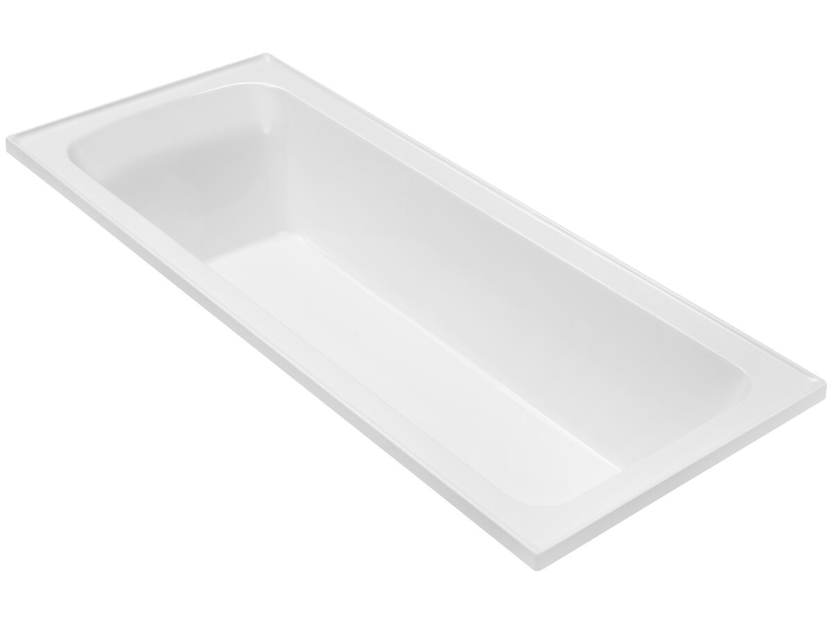 Posh Bristol Acrylic Inset Bath 1650 x 715 x 380mm No Overflow White