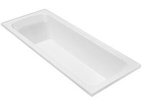 Posh Bristol Acrylic Inset Bath 1650 x 715 x 380mm No Overflow White