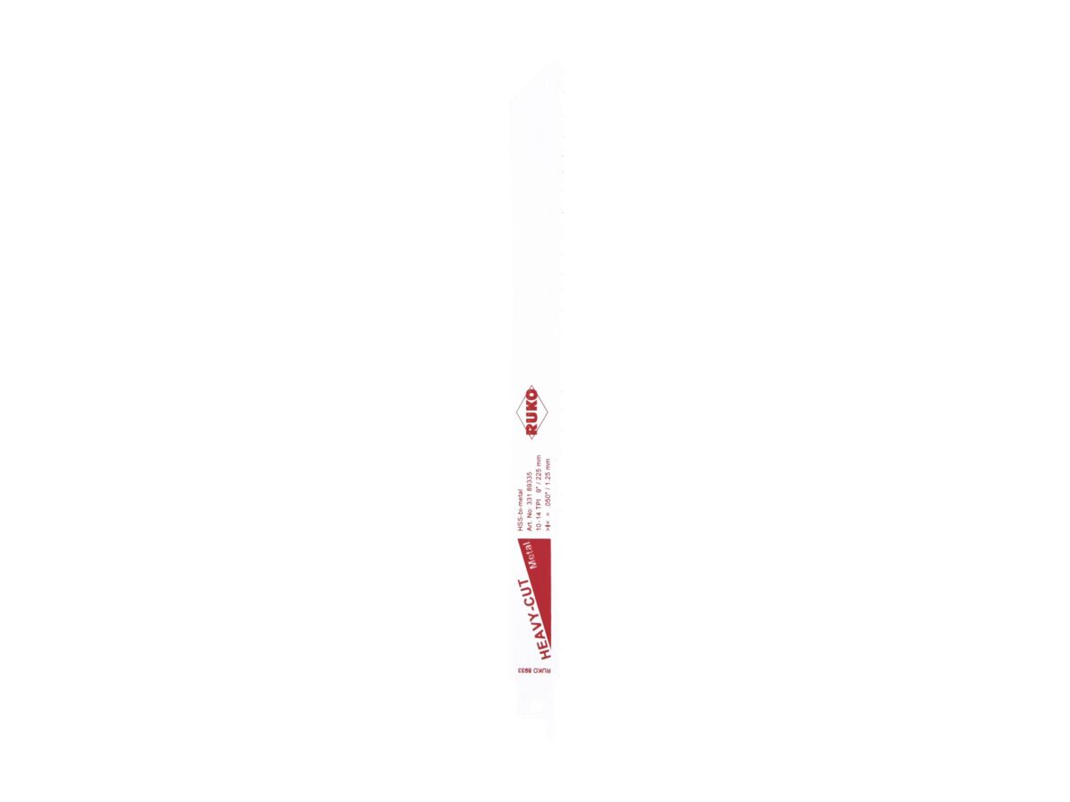 Ruko Reciprocating Blade Wood/Nails - 225mm (5 pack)