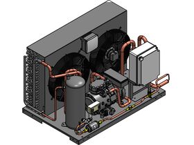 Tecumseh Semi Hermetic EVO Condensing Unit SHT4564ZHR-TZ 3 Phase
