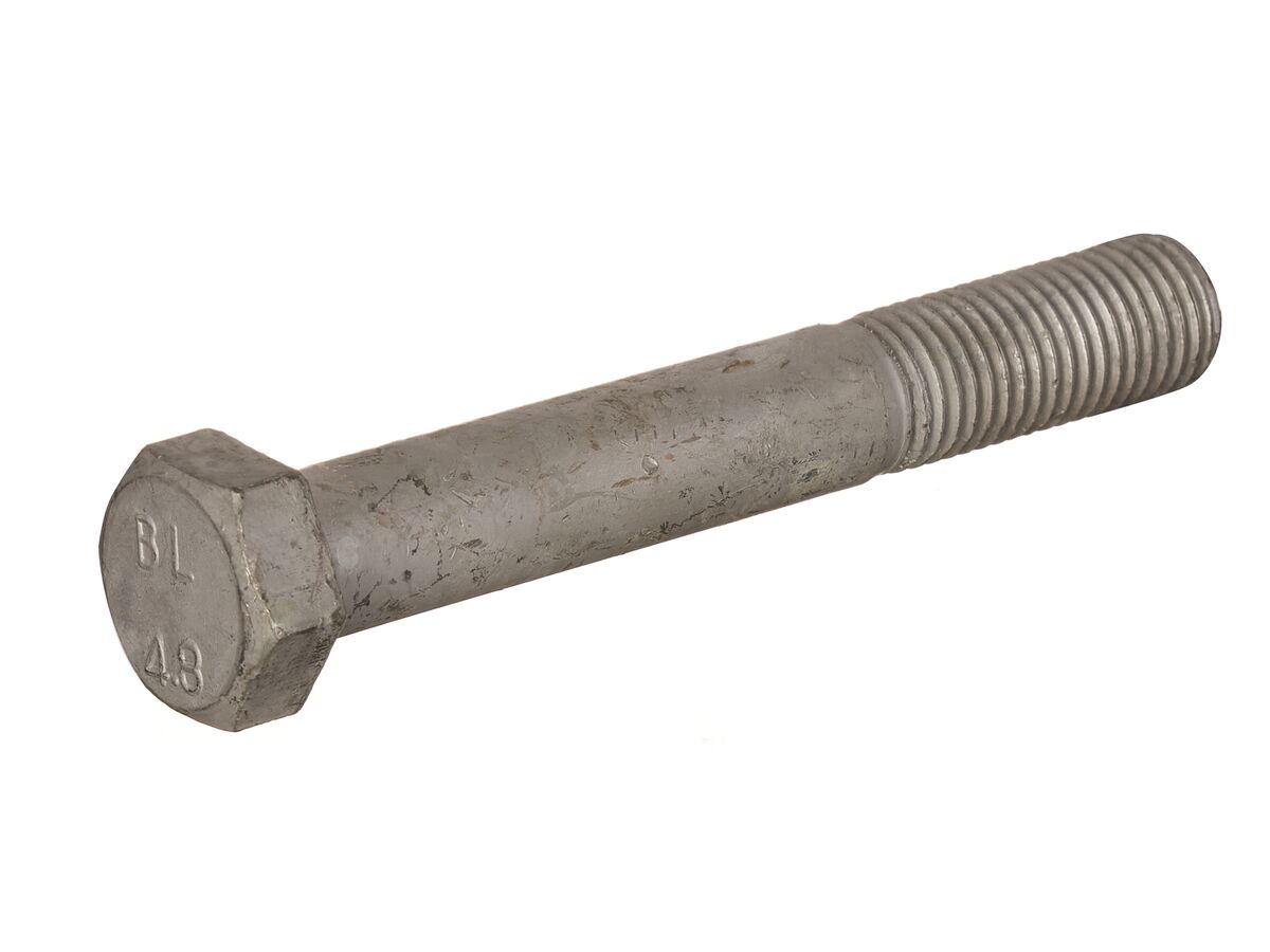 Bridgland 16mm x 110mm Galvanised Plated Bolt Only (8)