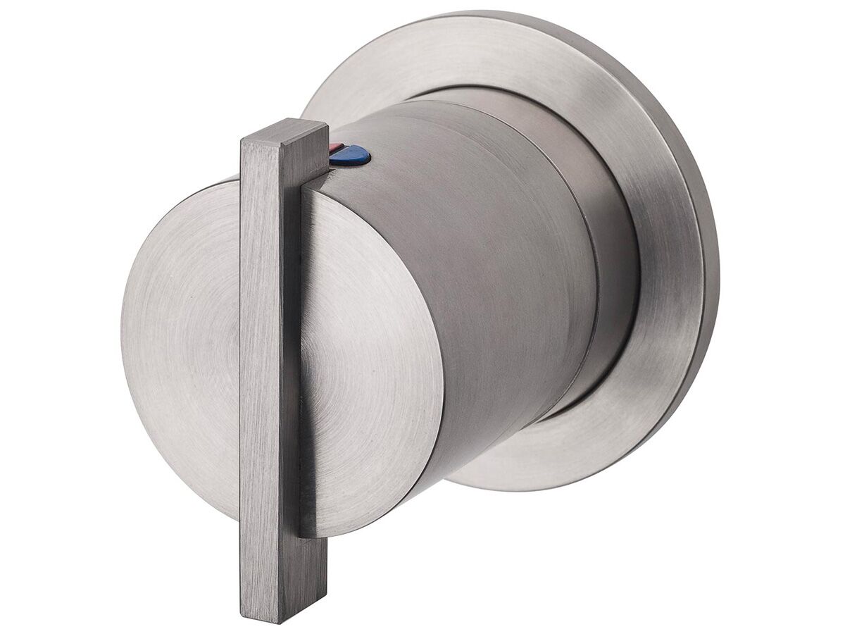 Sussex Monsoon Wall Mixer Stainless Steel