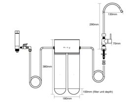 Mizu Drift Dual Filter System