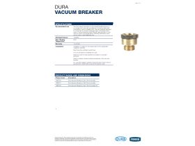 Technical Guide - Dura Vacuum Breaker