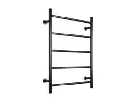 Mizu Drift MK2 550 x 800mm Heated Towel Rail Low Voltage 24V Matte Black