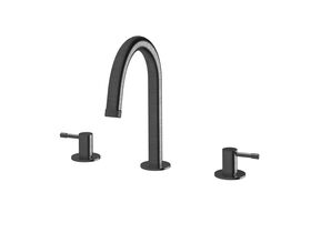 Hero - Sussex Scala Nova Basin Set PVD Brushed Gunmetal (5 Star) Lead Free
