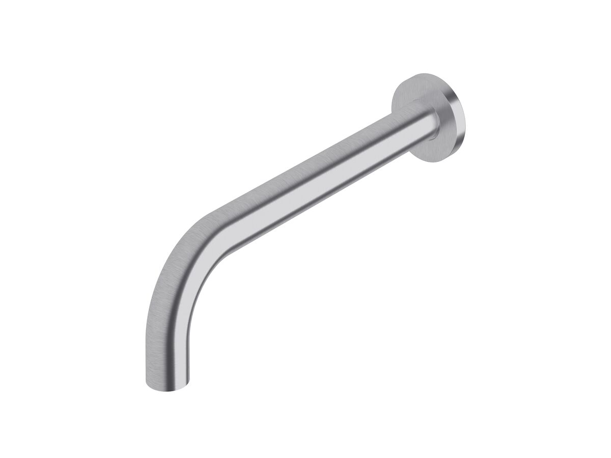 Sussex Scala 25mm Curved Bath Outlet 200mm Satin Chrome