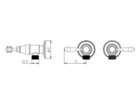 Milli Voir Washing Machine Stops Lever Handle