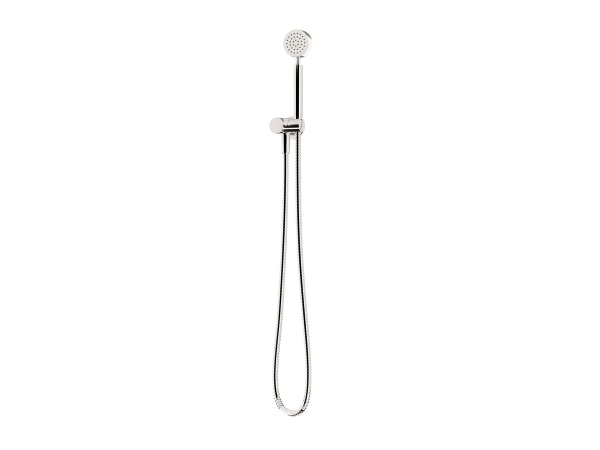 Sussex Pure Round Handshower with Swivel Water Inlet Wall Bracket Chrome (3 Star)
