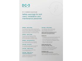DC-3 Installation Quick Guide