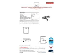 Specification Sheet - Faucet Strommen Vara Disc Wall Basin / Bath Hostess Tap System Right Hand 150mm Kit Brushed Graphite (6 Star) Lead Free