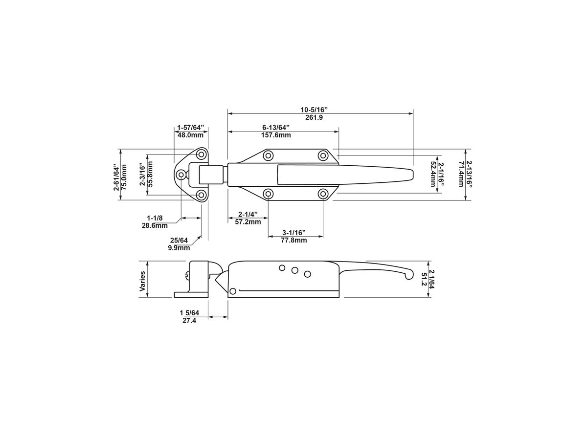 Kason Safety Latch K58L05021