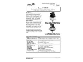 Specification Sheet - Penn Fan Speed Control P215PR-9200