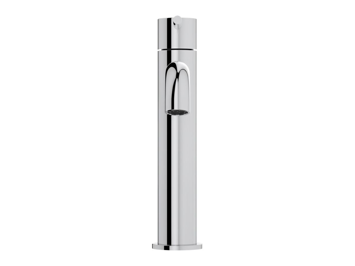 Supporting Image 2 - Mizu Drift Medium Height Basin Mixer Curved Spout Chrome (6 Star) Lead Free
