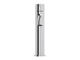 Supporting Image 2 - Mizu Drift Medium Height Basin Mixer Curved Spout Chrome (6 Star) Lead Free