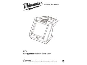 User Manual - Milwaukee M12 LED Flood Light