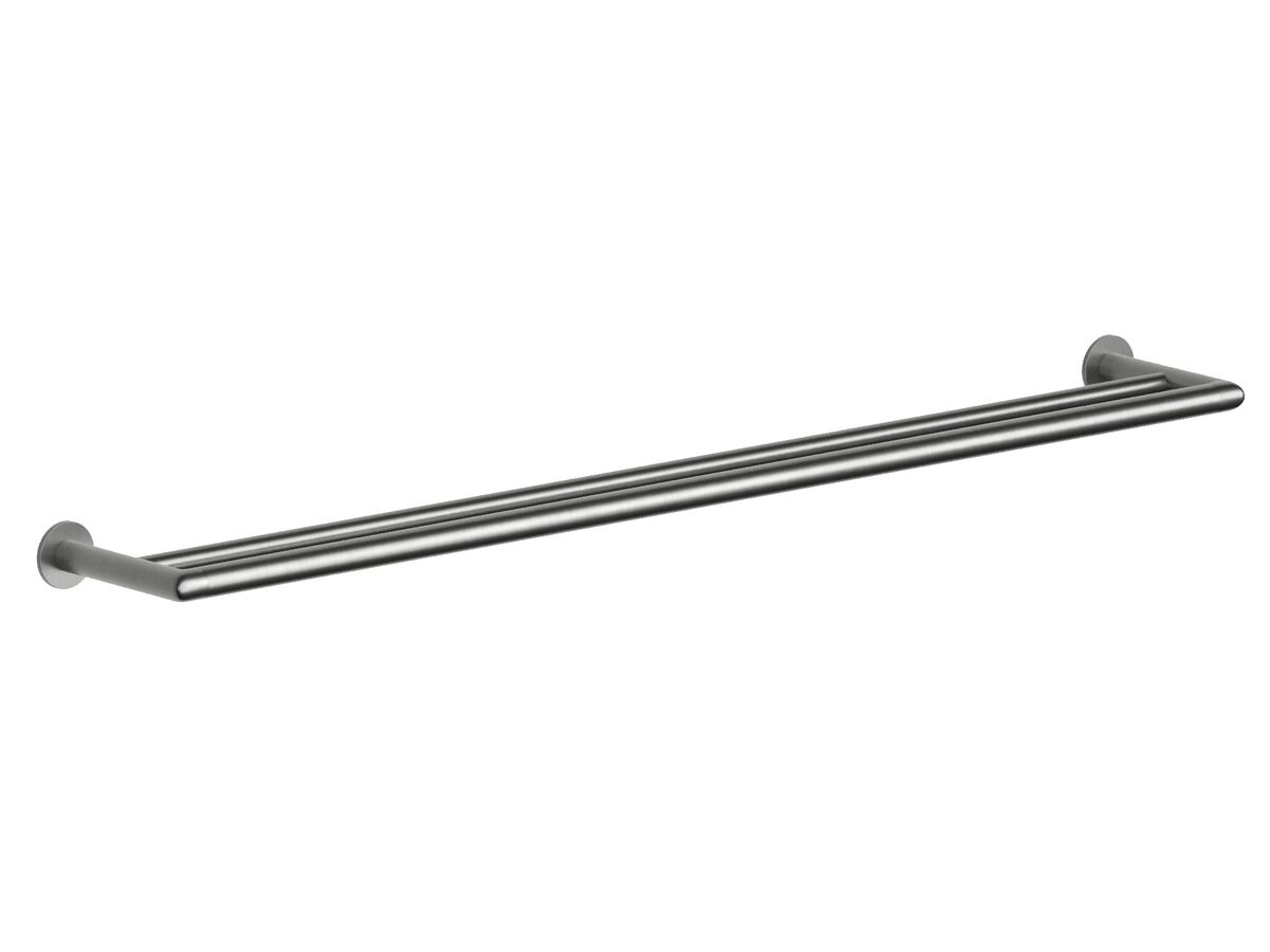 Hero - Faucet Strommen Vara Double Towel Rail 900mm Brushed Graphite