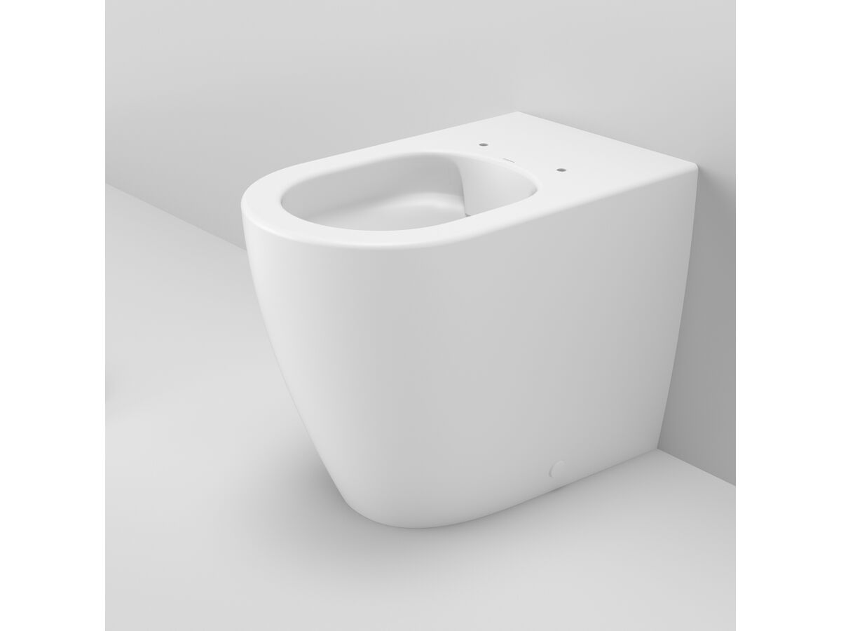In Situ - Caroma Forma II Cleanflush Back to Wall Overheight Pan Matte White (4 Star)