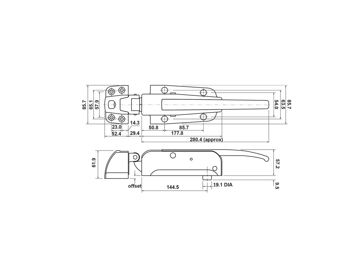 Standard Safeguard Latch
