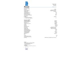 Technical Specifications - Tecumseh Semi Hermetic Compressor SH4620Z