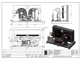 Tecumseh Semi Hermetic EVO Condensing Unit SHT4610ZHR 3 Phase