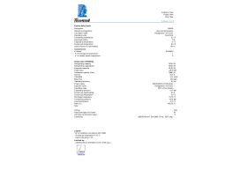 Technical Specifications - Tecumseh Semi Hermetic Compressor SH4550Z