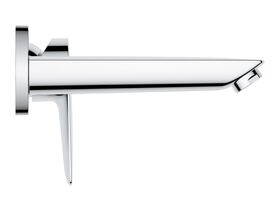 GROHE Bauedge New Wall Basin_Bath Mixer Kit Chrome