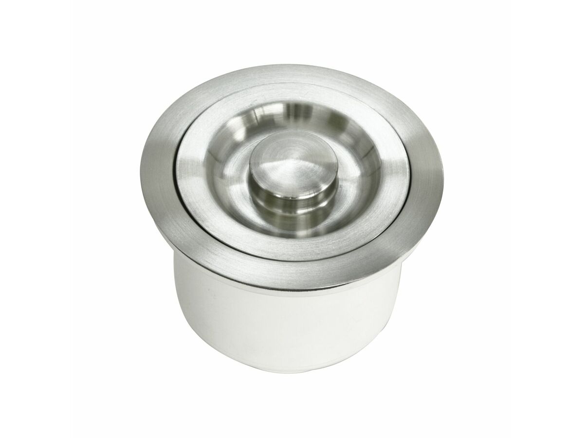 Memo Removable Deep Basket Waste with Plug Stainless Steel