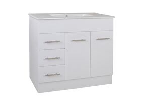 Posh Bristol MK2 LHD CB Vanity Unit with Kick 900mm