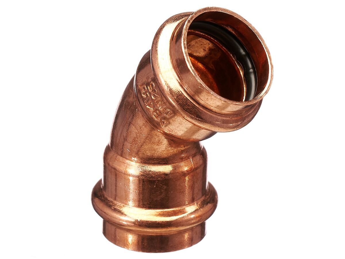 >B< Press Water Elbow 45 Degree x 25mm