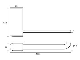 Mizu Soothe Toilet Roll Holder