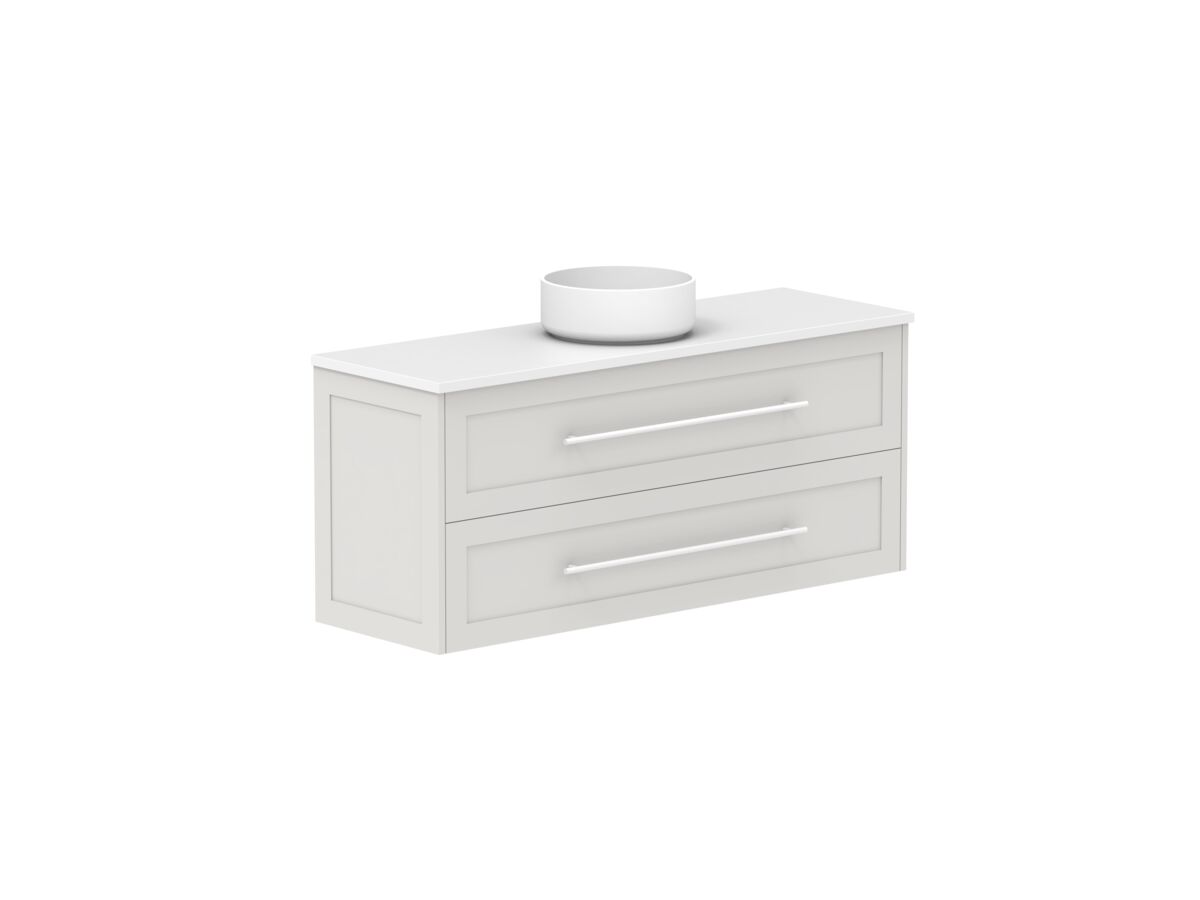 Supporting Image - Kado Lux Ensuite All Drawer Twin 1200mm Wall Hung Centre Basin 20mm Top