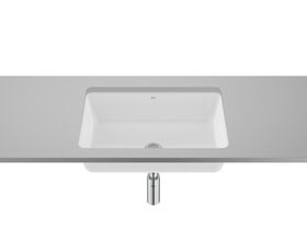 Hero - Roca Sofia Under Counter Basin 560mm x 400mm No Taphole With Overflow White