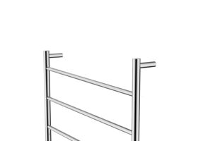 Posh Solus MK2 Heated Towel Rail 700mm x 700mm Polished Stainless Steel