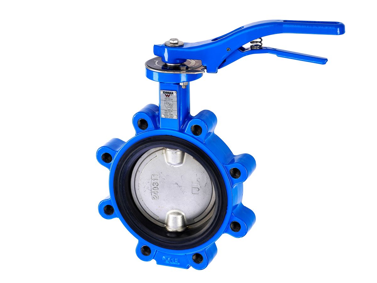 Dimax Butterfly Valve Lugged Table D with Handle 150mm