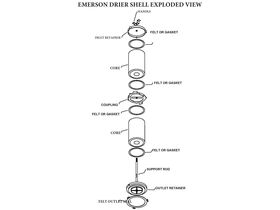 Emerson Drier Shell Assembly