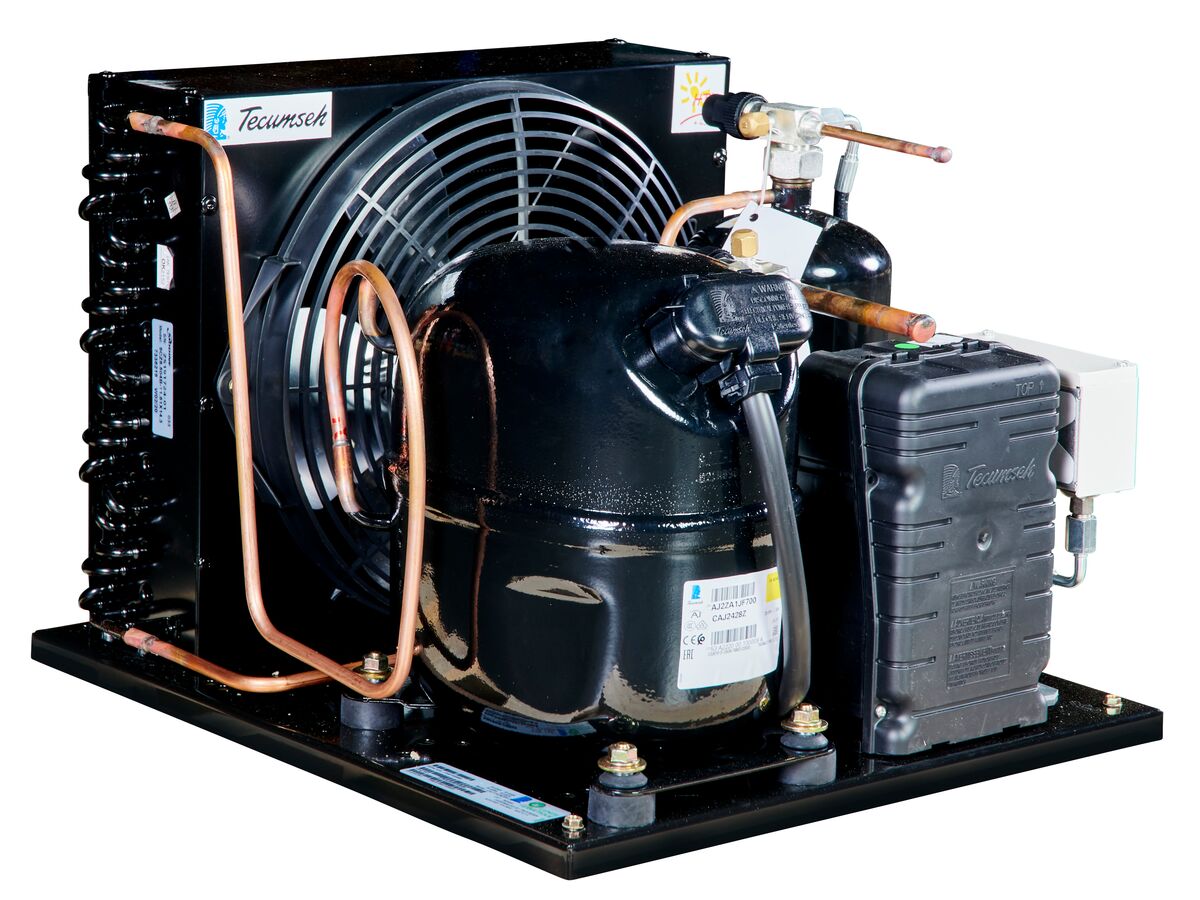 Tecumseh AJ2 HTA Condensing Unit 1/2HP R404 LBP CAJT2428ZBR-FZ-1 with Pressure Control