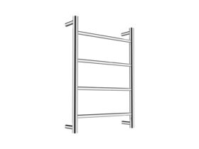 Posh Solus MK2 Heated Towel Rail 500mm x 700mm Polished Stainless Steel