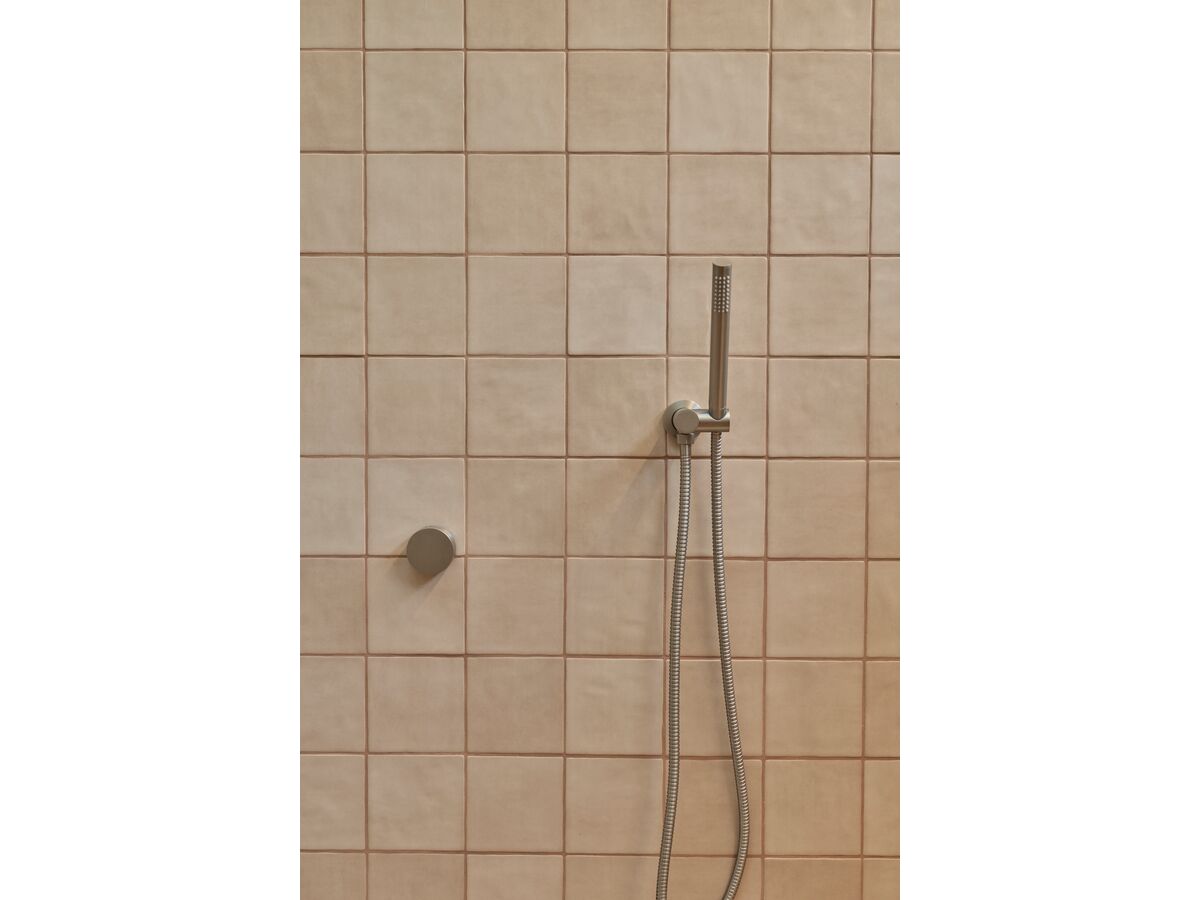 In Situ - Milli Meld Microphone Handshower with Water Inlet Swivel Wall Bracket Brushed Nickel (4 Star)